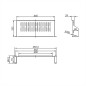 Value 19"-Fixed Shelf, 485 x 250mm,